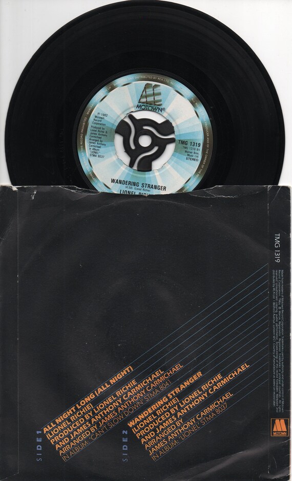LIONEL RICHIE All Night Long (All Night) 1983 Uk Issue Original 7