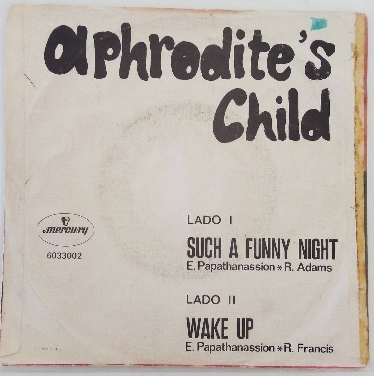 APHRODITES CHILD Such A Funny Night 1971 Portuguese Pressing - Etsy APHRODITES CHILD Such A Funny Night 1971 Portuguese Pressing - Etsy