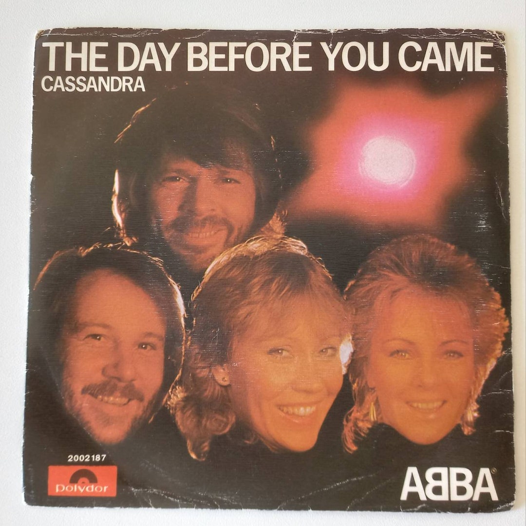 Abba The Day Before You Came Text Deutsch ABBA the Day Before You Came 1982 Portugal Issue Rare Original - Etsy