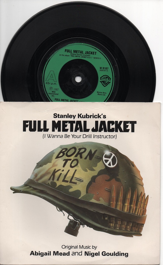 Abigail Mead & Nigel Goulding - Full Metal Jacket 1987 UK Original 7" 45rpm Vinyl Record W8187