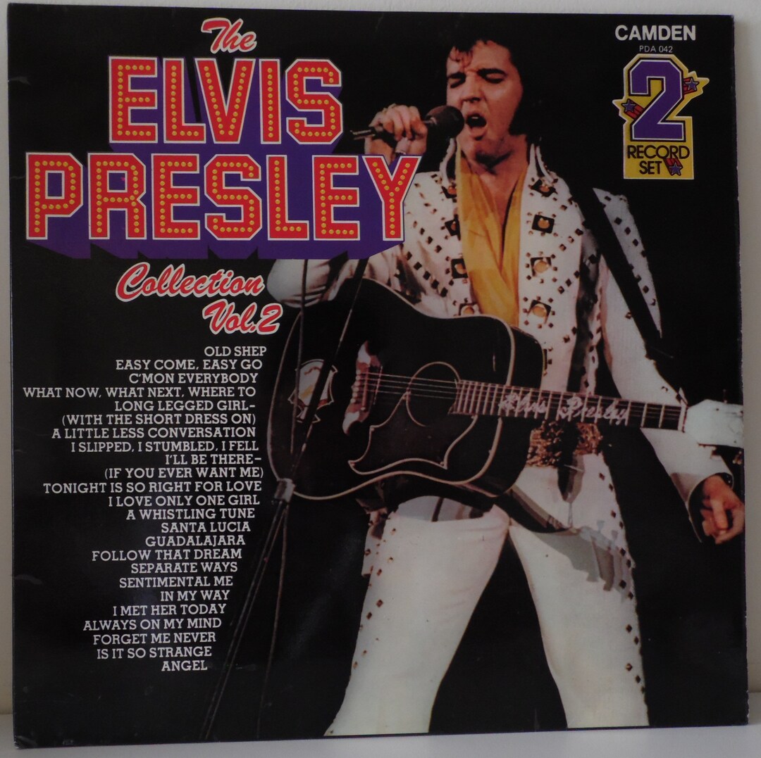 Elvis Presley Elvis In Concert UK(英)盤 LP Elvis Presley – Elvis In Concert – 2 x Vinyl (Indianapolis
