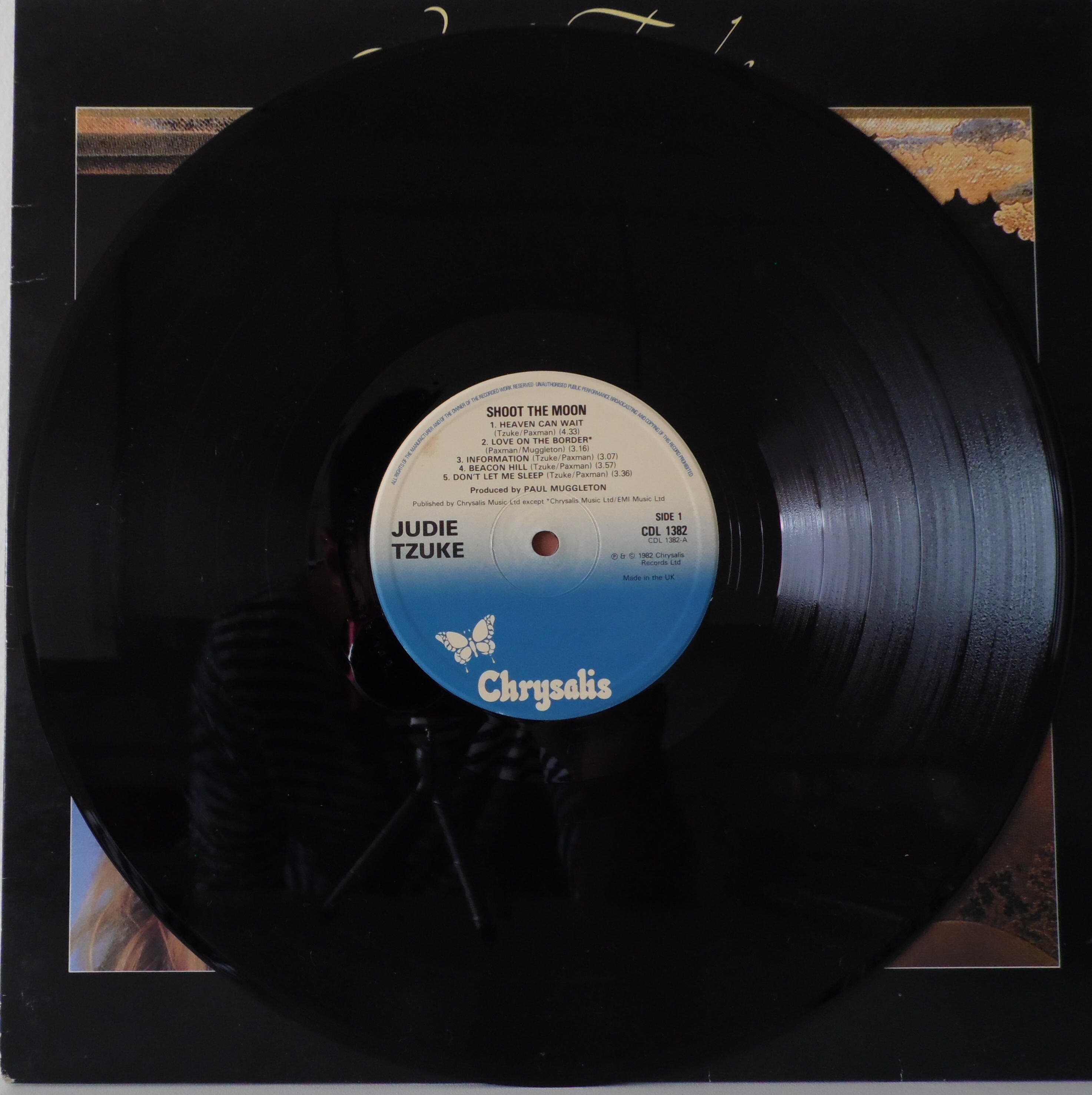 JUDIE TZUKE Shoot the Moon 1982 Uk Issue Original Vinyl Lp Etsy UK