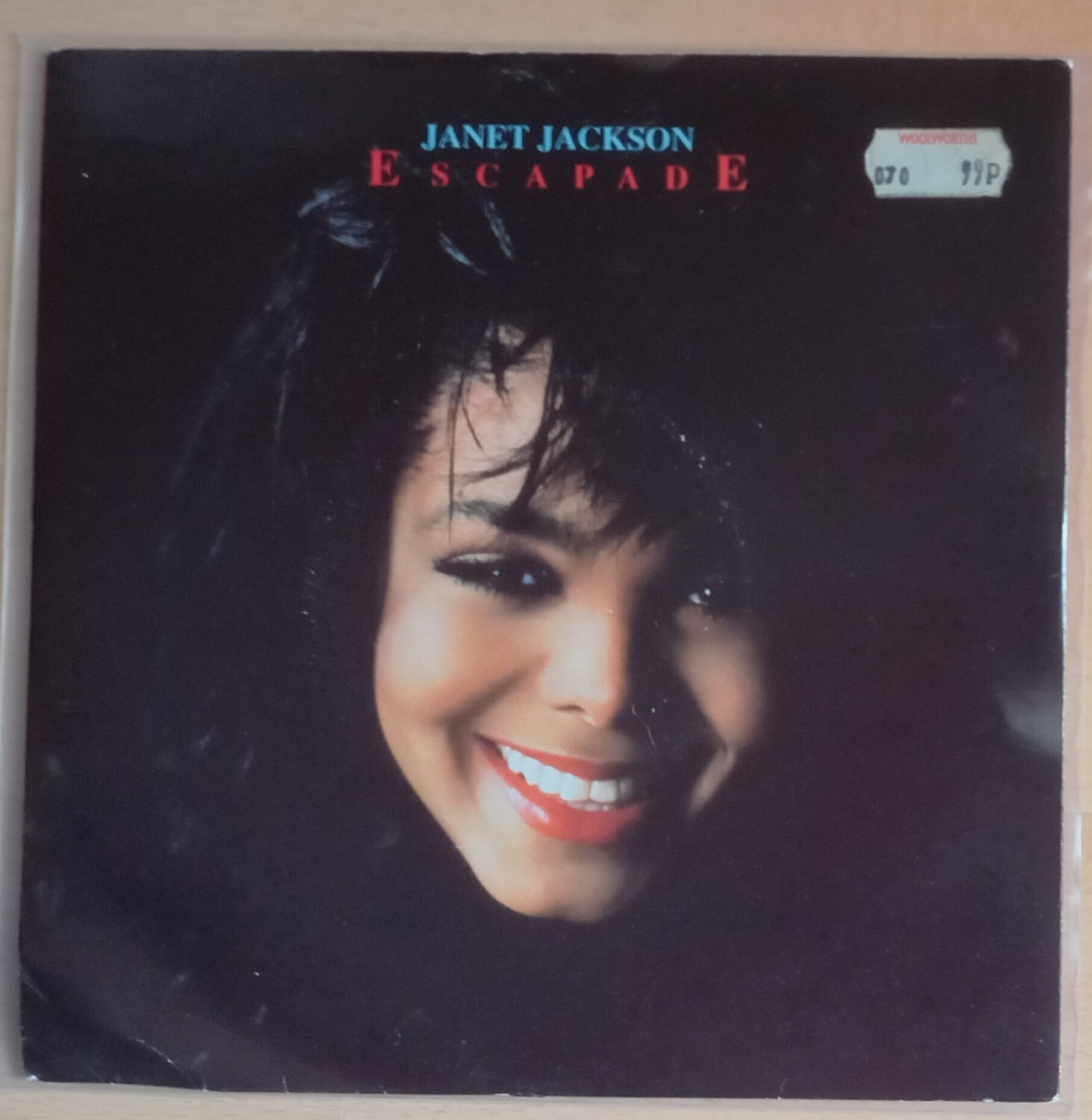 ジャネット・ジャクソン　エスカペイド　12インチレコード Janet Jackson 