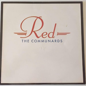 The COMMUNARDS Red 1987 Uk Originale Edizione 33 giri Lp Album Vinile Disco LONLP39
