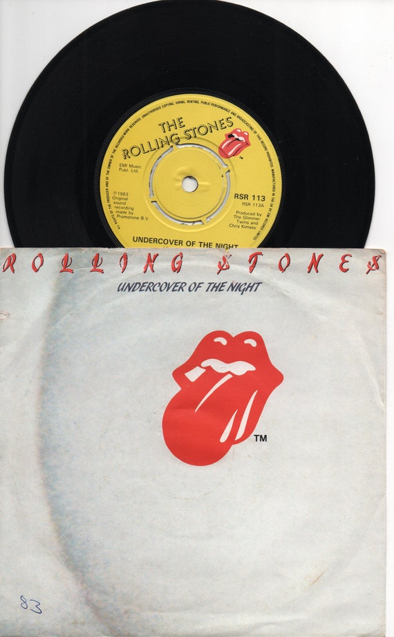 ROLLING STONES Undercover Of The Night 1983 イギリス盤