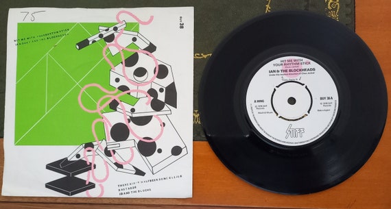 Ian Dury & The Blockheads "Hit Me With Your Rhythm Stick" 1978 UK 7" 45 RPM Single Vinyl Record