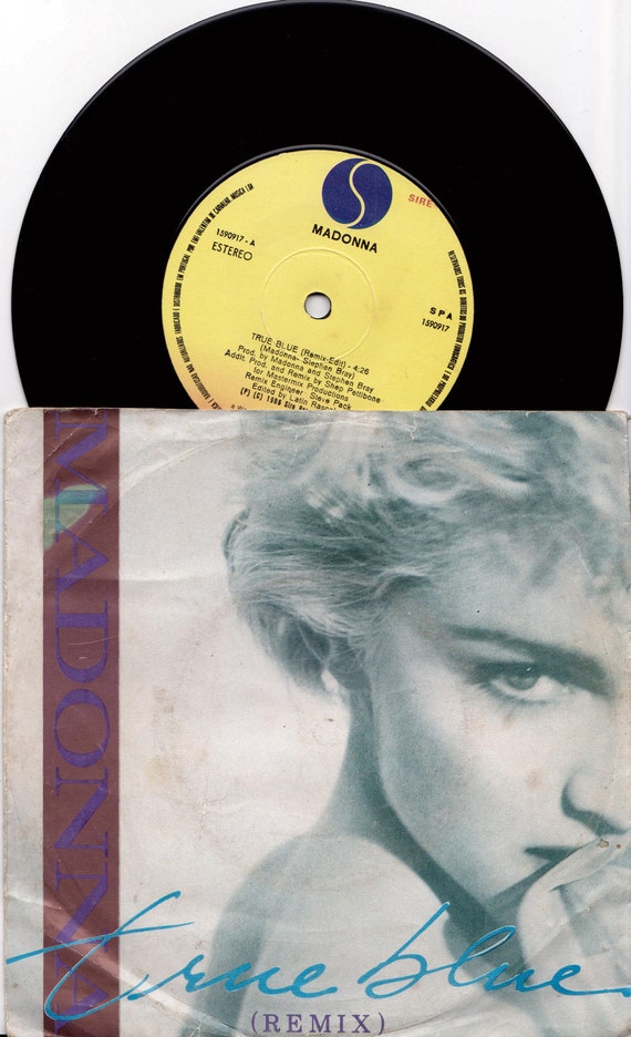 1986 Madonna True Blue The Color Mix , Vinilo, 12, 45 RPM, Maxi-Single -   México
