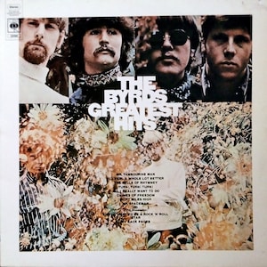 THE BYRDS Greatest Hits 1967 UK Issue Vinyl Lp 33 rpm Album Record CBS32068