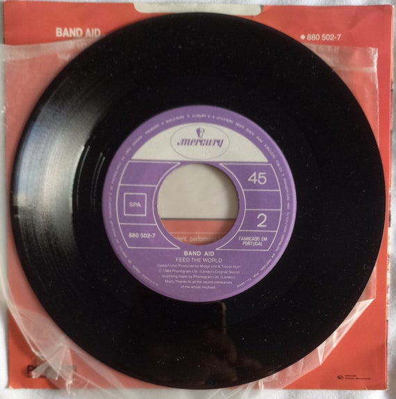 BAND AID Do They Know It's Christmas 1984 Portugal Issue Rare