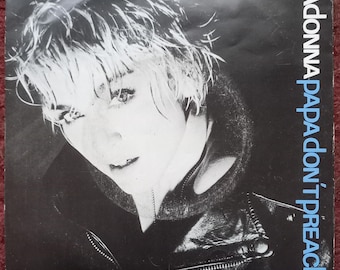 1986 Madonna – Papa Don't Preach (extended Version) Vinyl, 12
