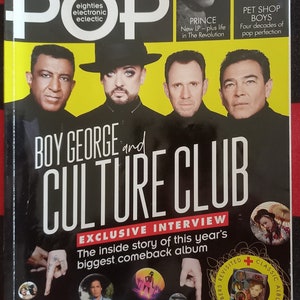 Kulturverein Boy George Classic Pop Magazin