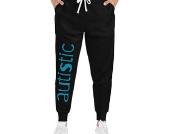 Joggingbroek voor volwassenen met autisme | Neutrale zwarte Forever Kid joggingbroek