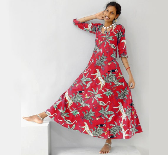 Long Summer Dress With or Without 
