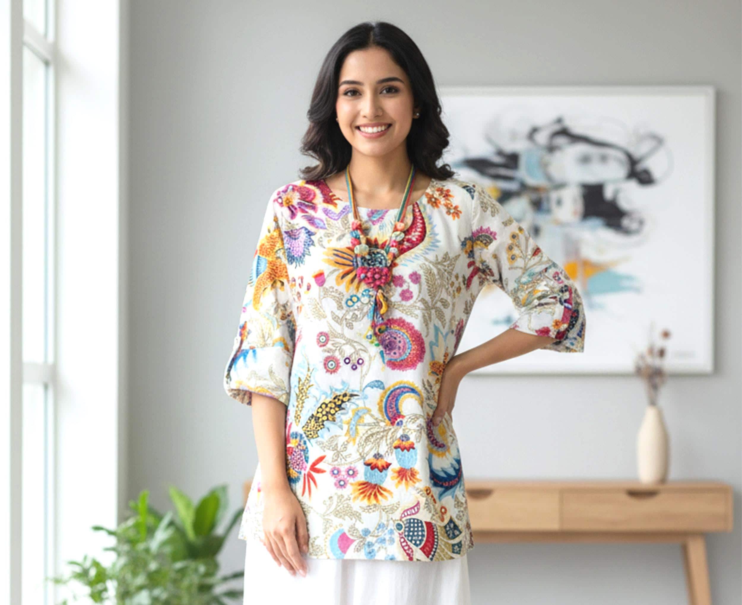 Tunisian Tunic - Etsy Canada