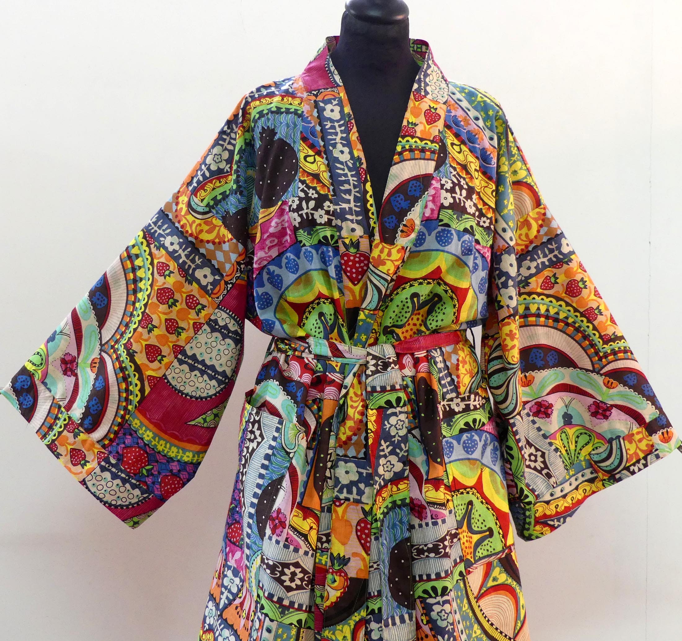 Abbigliamento Abbigliamento genere neutro per adulti Pigiami e vestaglie Vestaglie NEW Condition Vintage Kimono Silk KS0004 