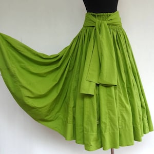 Jupe verte longue sale