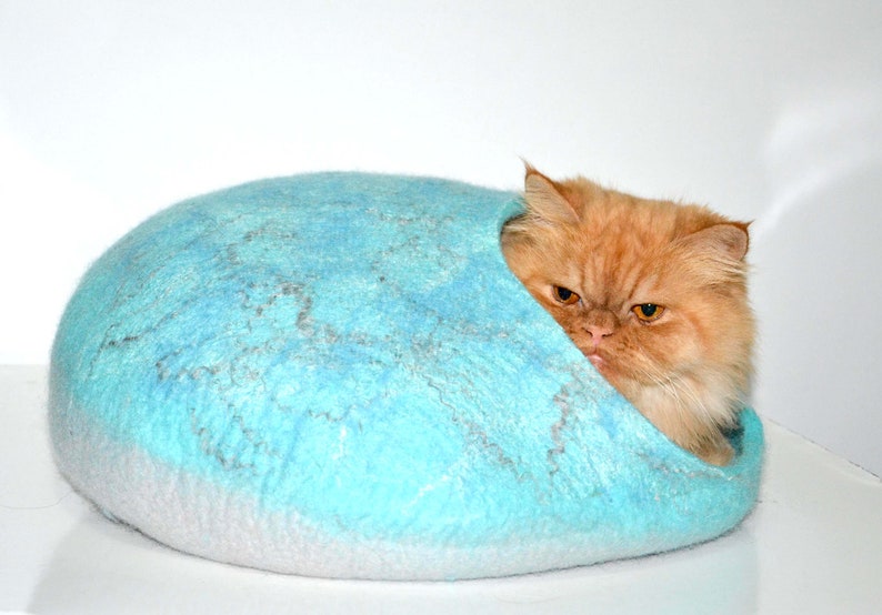 Cat Bed, Cat House, Cat furniture, Cat Cave, Pet Bed, Pet House, Pet Bedding, Puppy Bed, Dog Bed, Dog Furniture image 2