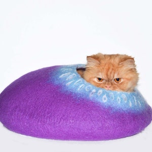 Cat Bed, Cat House, Cat furniture, Cat Cave, Pet Bed, Pet House, Pet Bedding, Puppy Bed, Dog Bed, Dog Furniture image 1