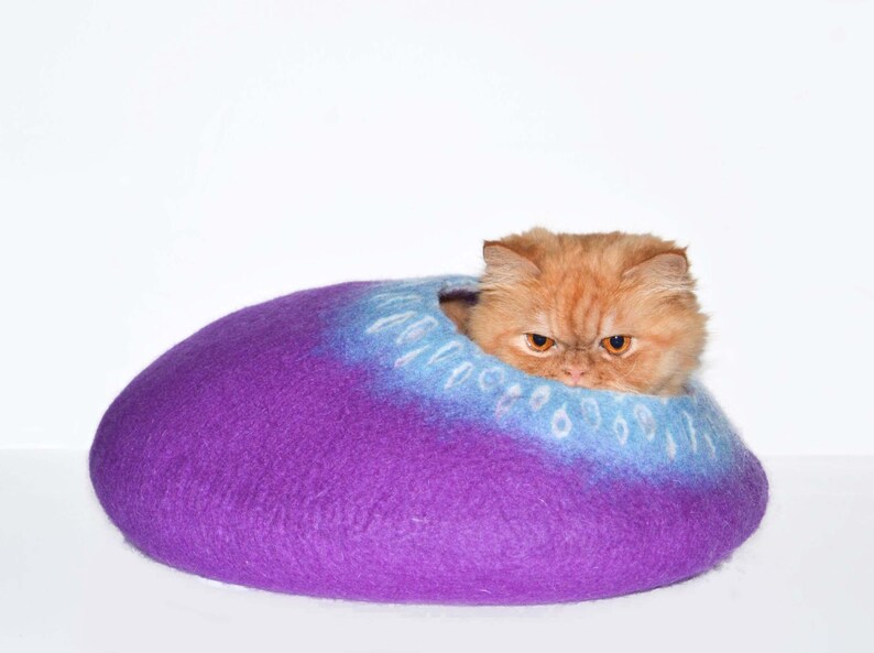 Cat Bed, Cat House, Cat furniture, Cat Cave, Pet Bed, Pet House, Pet Bedding, Puppy Bed, Dog Bed, Dog Furniture image 1