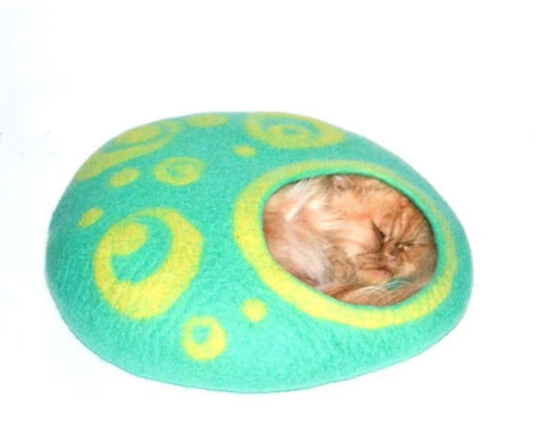 Cat Bed Cat House Cat Furniture Cat Cave Chunky Cat Bed Etsy