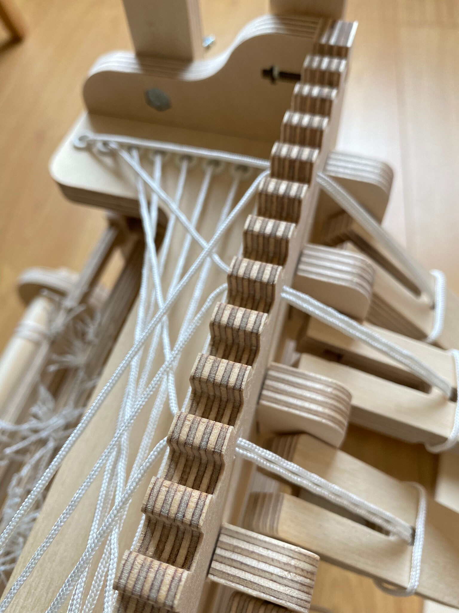 Eight Shaft Table Loom Collapsible Light Loom Handmade Etsy UK