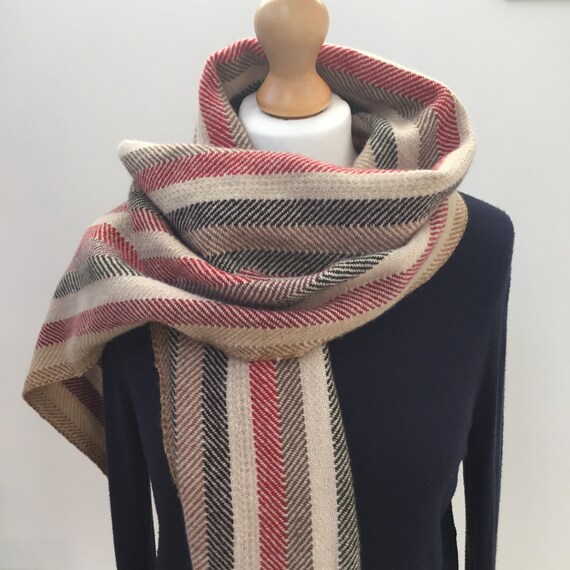 Handwoven turned twill scarf Accessories Scarves & Wraps Scarves 