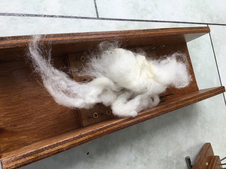 Wool picker perfect to comb washed fleece prior to carding Etsy