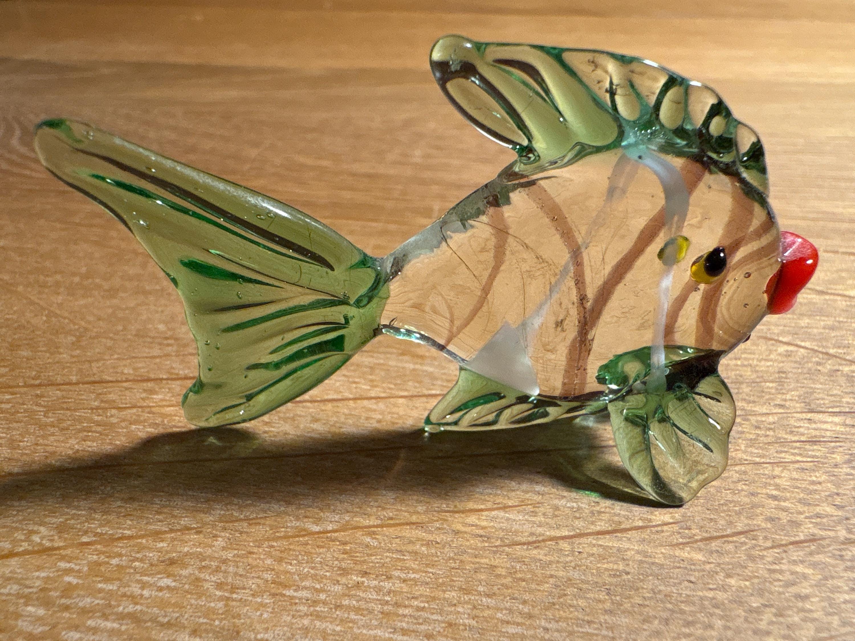 Murano glass fish - Etsy 日本