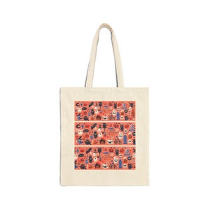 Sac fourre-tout « Camp de citrouilles d'automne » | Sac fourre-tout en toile « Récolte de la ferme »