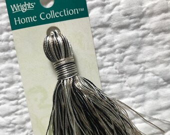 Wrights Home Decor Collection 3" Bell Tassel--Black, Taupe, Champagne, Ivory