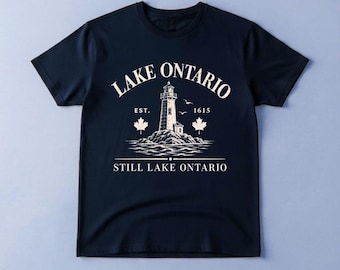 Camiseta del Lago Ontario, Camiseta vintage del Lago de Canadá, Camiseta de protesta anti-Trump, Camiseta política canadiense, Regalo para amantes de los Grandes Lagos