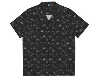 Jumping Spiders Hawaiian Shirt (AOP)