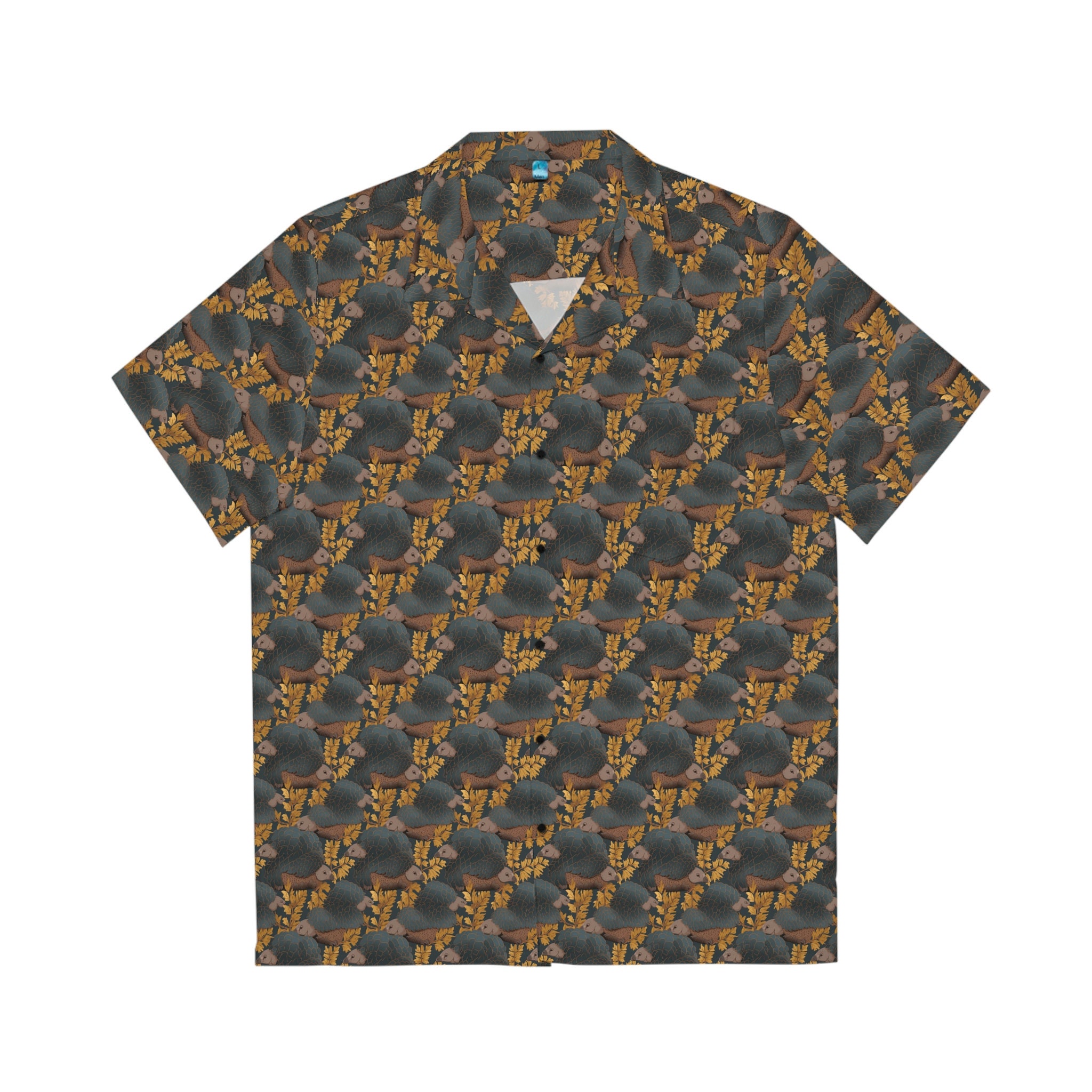 Gold Pangolin Hawaiian Shirt (AOP)
