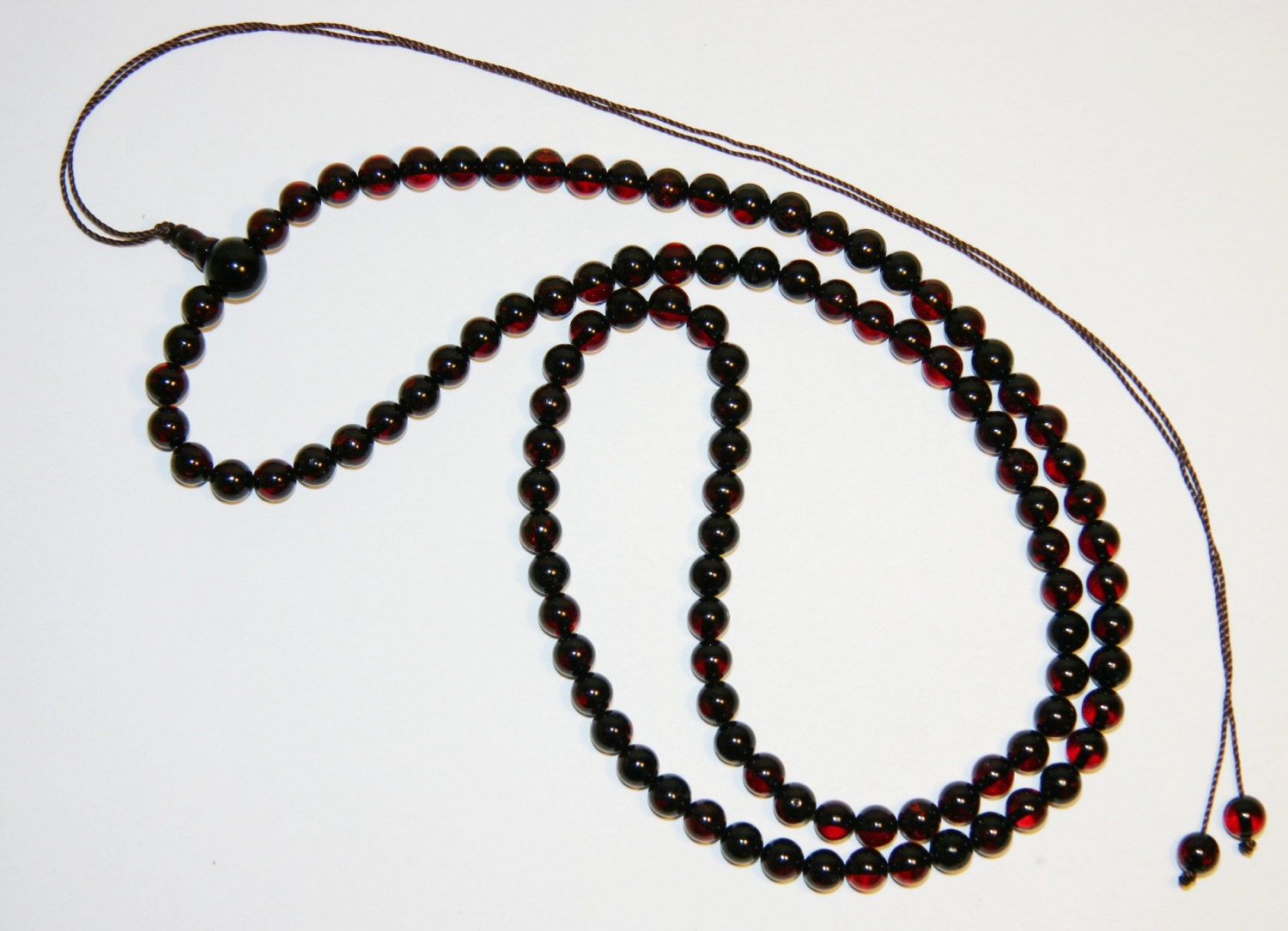NATURALE BALTICA AMBRA COLLANA 45 cm. - Nero ciliegia NATURALE BALTICA AMBRA COLLANA 45 cm. - Nero ciliegia