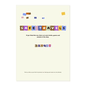 Kids Travel Activity Book Printable Road Trip Activities Fun Car Games Word Search Mazes Dot to Dot 482 Pages A4 PDF – Seitenvorschau 6