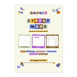 STEP UP MODE – Ready for Secondary School, with Practice Tests