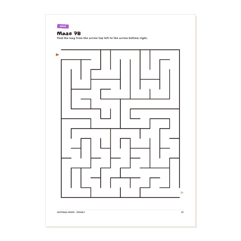 Kids Travel Activity Book Printable Road Trip Activities Fun Car Games Word Search Mazes Dot to Dot 482 Pages A4 PDF – Seitenvorschau 1