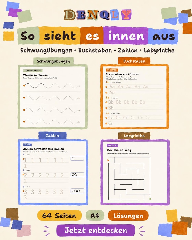 VORSCHUL CREW – Vorschulheft ab 4 – Ansicht 2