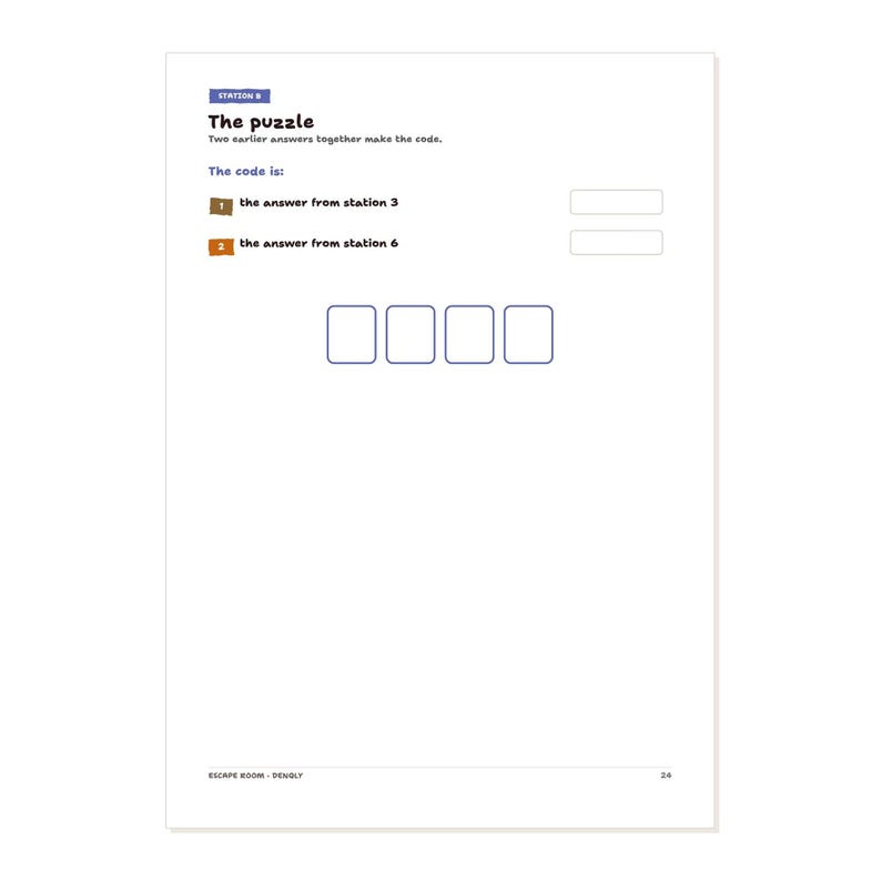 Printable Escape Room Game The Observatory Family Game Night Kit Mystery Puzzle Party DIY Dinner Party Game PDF Instant Download – Seitenvorschau 4