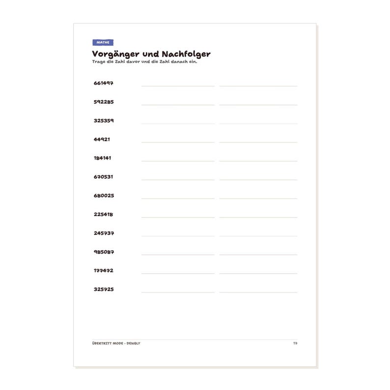 Übertritt 4. Klasse Übungsheft Mathe Deutsch Vorbereitung 5. Klasse Probeunterricht Gymnasium Realschule PDF – Seitenvorschau 2
