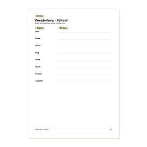 Year 3 and 4 Practice Book PDF Grade 2 3 Maths English German Workbook 100 Pages Printable Activity Sheets with Answers – Seitenvorschau 4