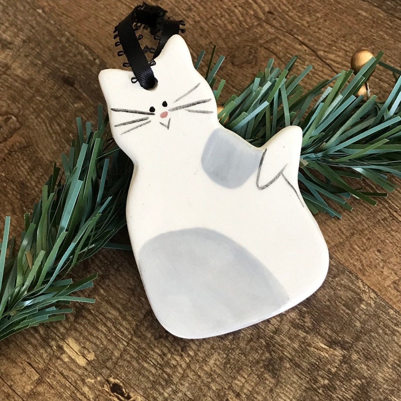 Cat Ornament new kitten Ornament handmade cat ornament Etsy