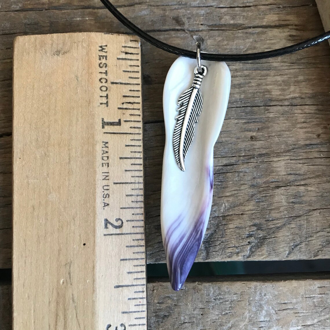 Wampum necklace Native Wampum Jewelry Polished Wampum Etsy