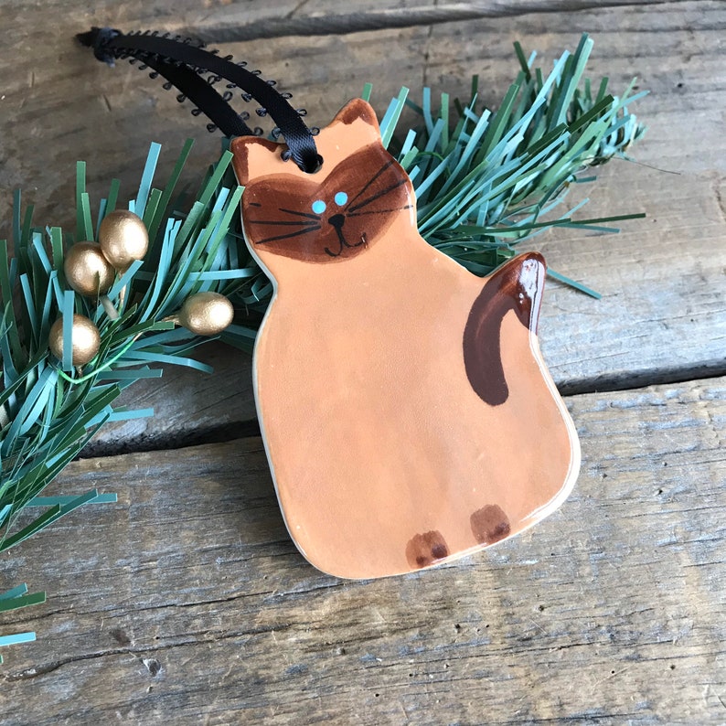 Cat Ornament new kitten Ornament handmade cat ornaments Etsy