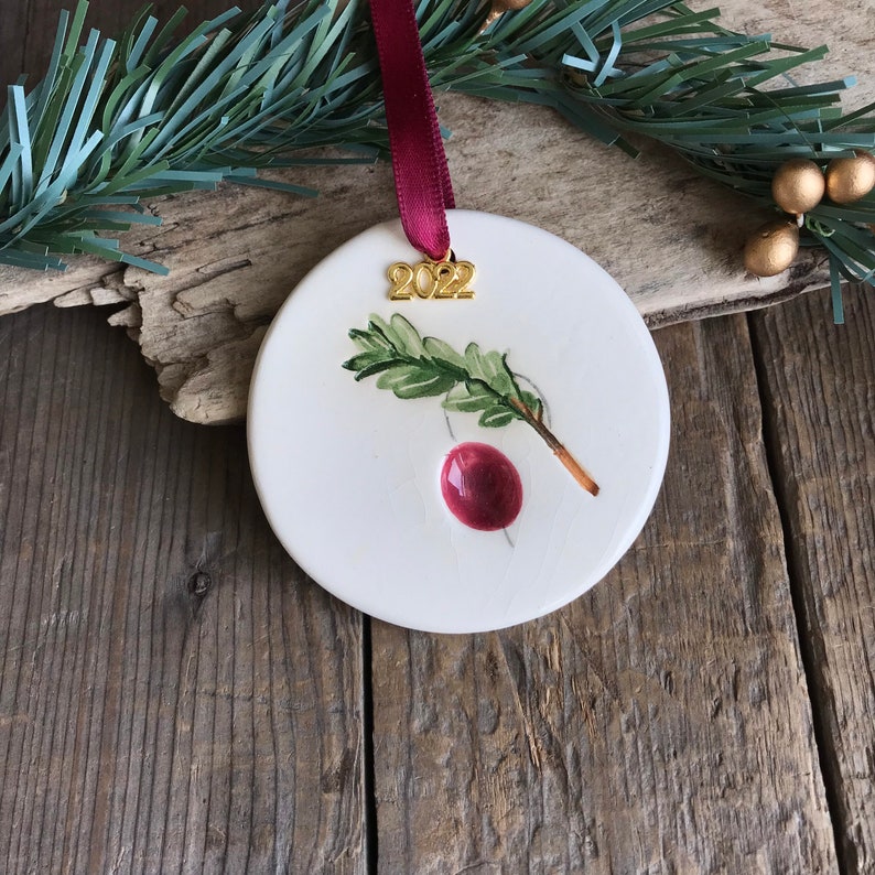 Cranberry Vine Ornament Cape Cod Cranberry Ornament 2022 Etsy