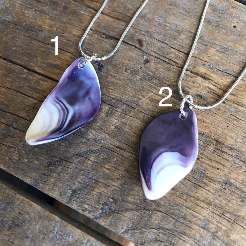 Wampum Pendant Wampum necklace Native wampum Jewelry