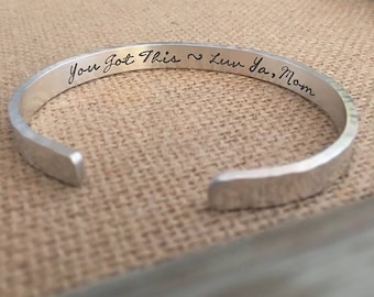 Graduation Gift Bracelet, Sterling Graduation Jewelry, You Got This Bracelet, 2021 Graduation Bracelet, Inspirational Bracelet For Her