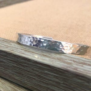 Sterling Silver Custom Text Bracelet for Mom , Custom Cuff With Name And Date, Personalized Sterling Silver Name Bracelet, Stamped Evermore