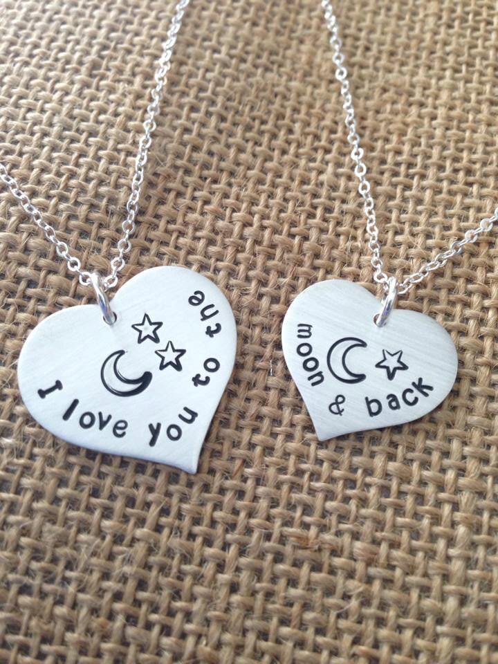 Mother Daughter Necklace - Etsy