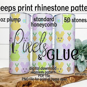 Standard Honeycomb 20 oz MakerFlo Peeps Pattern